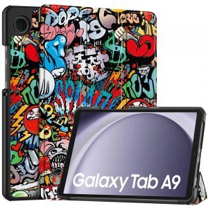 Husa pentru Samsung Galaxy Tab A9, Techsuit, FoldPro Urban Vibe, Multicolor