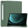 Husa pentru Samsung Galaxy Tab S10 FE / Tab S9 FE, Techsuit, Flex Trifold, Verde