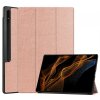 Husa pentru Samsung Galaxy Tab S10 Ultra / Tab S9 Ultra / Tab S8 Ultra, Techsuit, FoldPro, Roz
