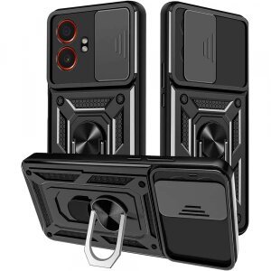 Husa pentru Samsung Galaxy XCover7 Pro, Techsuit, CamShield, Neagra