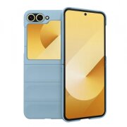 Husa pentru Samsung Galaxy Z Flip6 F741, Techsuit, Magic Shield, Bleu