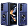 Husa pentru Samsung Galaxy Z Fold5 F946, Techsuit, CamShield, Albastra