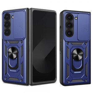 Husa pentru Samsung Galaxy Z Fold6 F956, Techsuit, CamShield, Albastra