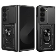 Husa pentru Samsung Galaxy Z Fold6 F956, Techsuit, CamShield, Neagra