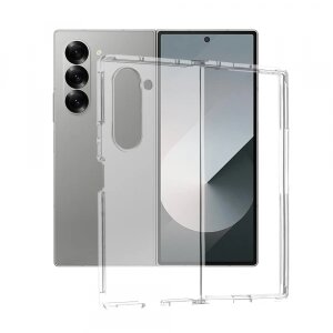 Husa pentru Samsung Galaxy Z Fold6 F956, Techsuit, Clear, Transparenta