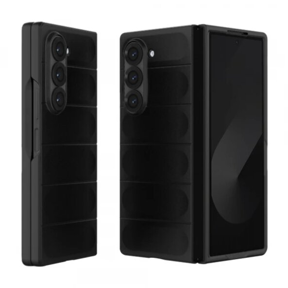 Husa pentru Samsung Galaxy Z Fold6 F956, Techsuit, Magic Shield, Neagra