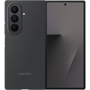 Husa pentru Samsung Galaxy Z Fold7 F966, Carbon Shield Case, Neagra EF-XF966SBEGWW 