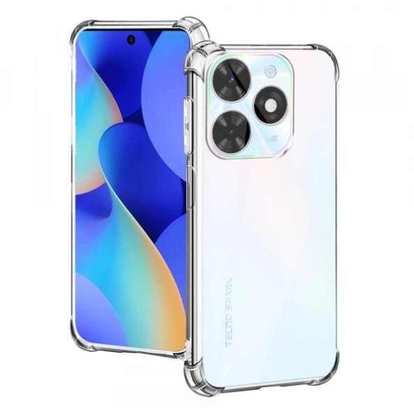Husa pentru Tecno Spark Go 2024 / Spark 20C, Techsuit, Shockproof Clear, Transparenta