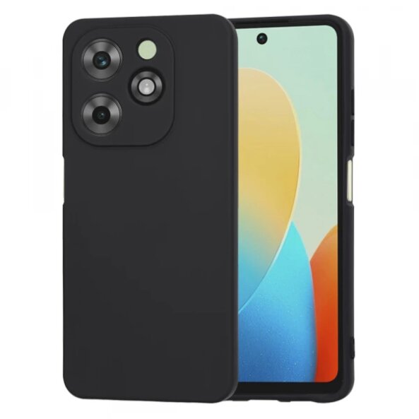 Husa pentru Tecno Spark Go 2024 / Spark 20C, Techsuit, SoftFlex, Neagra