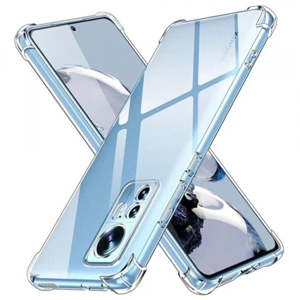 Husa pentru Xiaomi 12X / 12, Techsuit, Shockproof Clear, Transparenta