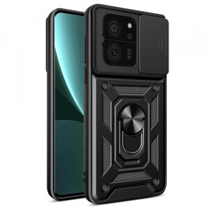 Husa pentru Xiaomi 13T Pro / 13T, Techsuit, CamShield, Neagra
