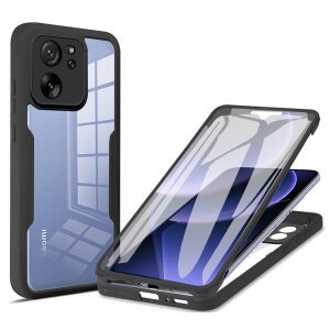 Husa pentru Xiaomi 13T Pro / 13T, Techsuit, ColorVerse 360, Neagra