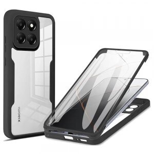 Husa pentru Xiaomi 14, Techsuit, ColorVerse 360, Neagra
