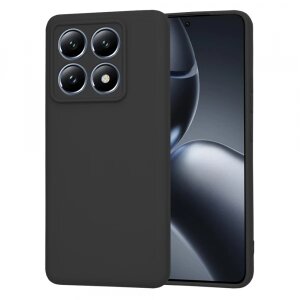 Husa pentru Xiaomi 14T Pro, Techsuit, SoftFlex, Neagra