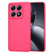 Husa pentru Xiaomi 14T Pro, Techsuit, SoftFlex, Roz Inchis