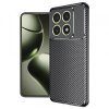Husa pentru Xiaomi 14T, Techsuit, CarbonFiber, Neagra
