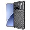 Husa pentru Xiaomi 15 Pro, Techsuit, CarbonFiber, Neagra