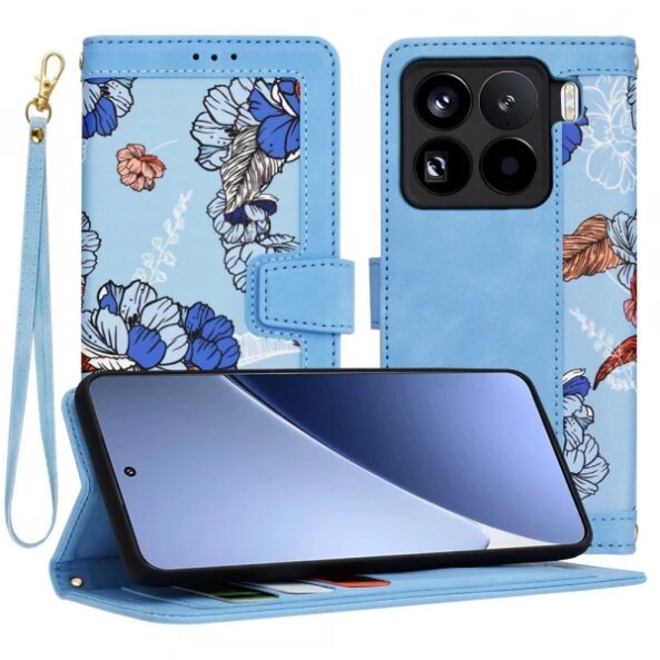 Husa pentru Xiaomi 15 Pro, Techsuit, FlipCraft, Bleu