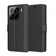 Husa pentru Xiaomi 15 Pro, Techsuit, Leather Folio, Neagra