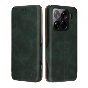 Husa pentru Xiaomi 15 Pro, Techsuit, Safe Wallet Plus, Verde