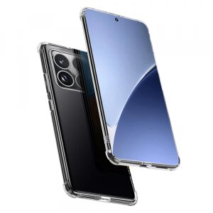 Husa pentru Xiaomi 15 Pro, Techsuit, Shockproof Clear, Transparenta