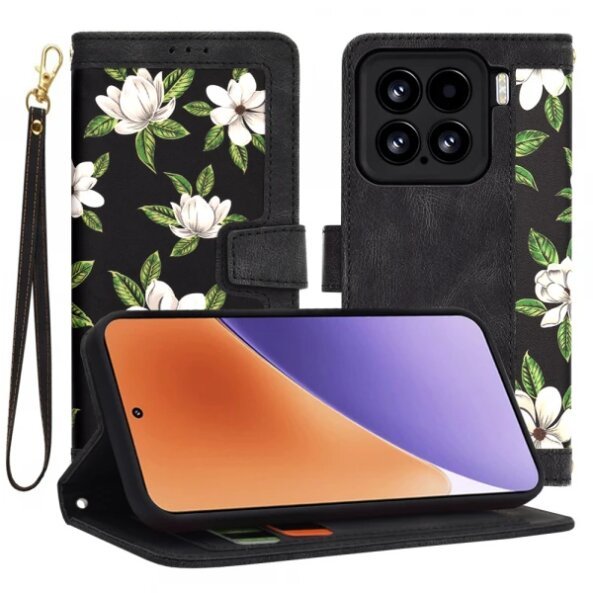 Husa pentru Xiaomi 15, Techsuit, FlipCraft, Neagra