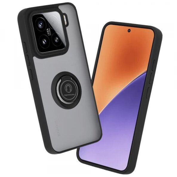 Husa pentru Xiaomi 15, Techsuit, Glinth, Neagra