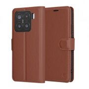 Husa pentru Xiaomi 15, Techsuit, Leather Folio, Maro