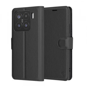 Husa pentru Xiaomi 15, Techsuit, Leather Folio, Neagra