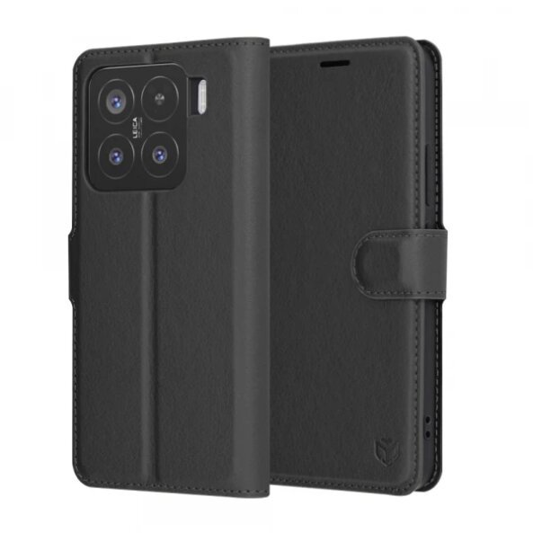 Husa pentru Xiaomi 15, Techsuit, Leather Folio, Neagra