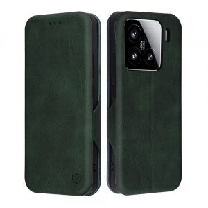 Husa pentru Xiaomi 15, Techsuit, Safe Wallet Plus, Verde