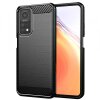 Husa pentru Xiaomi Mi 10T 5G / 10T Pro 5G, Techsuit, Carbon, Neagra