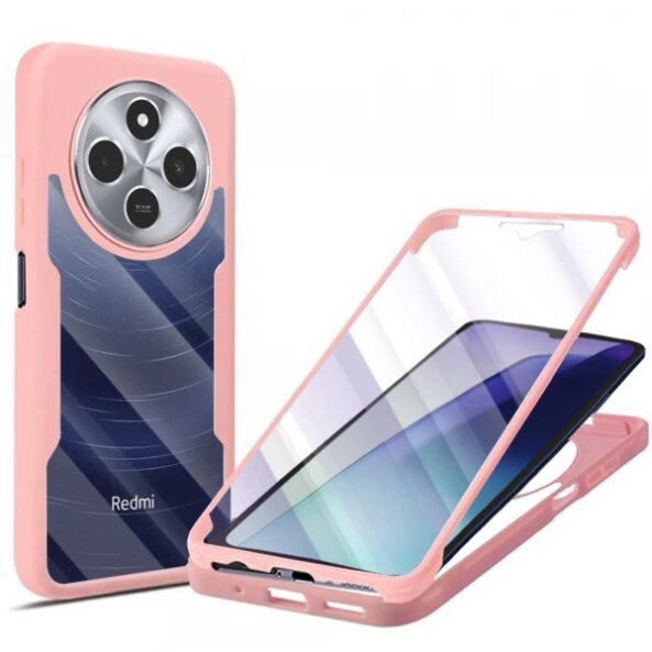 Husa pentru Xiaomi Poco C75 / Redmi 14C, Techsuit, ColorVerse 360, Roz