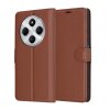 Husa pentru Xiaomi Poco C75 / Redmi 14C, Techsuit, Leather Folio, Maro