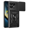 Husa pentru Xiaomi Poco F6 Pro, Techsuit, CamShield, Neagra