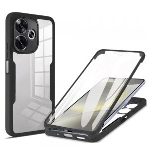 Husa pentru Xiaomi Poco F6, Techsuit, ColorVerse 360, Neagra