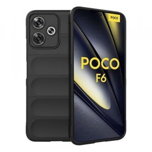 Husa pentru Xiaomi Poco F6, Techsuit, Magic Shield, Neagra