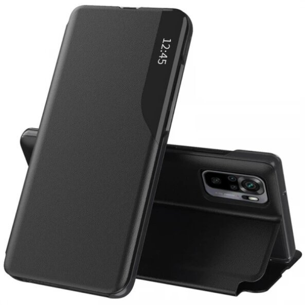 Husa pentru Xiaomi Poco M5s / Redmi Note 10S / Note 10, Techsuit, eFold, Neagra
