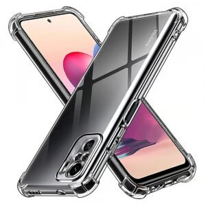 Husa pentru Xiaomi Poco M5s / Redmi Note 10S / Note 10, Techsuit, Shockproof Clear, Transparenta