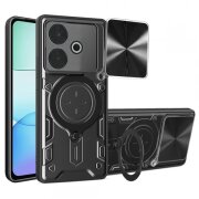 Husa pentru Xiaomi Poco M6 4G / Redmi 13, Techsuit, CamGuard Pro, Neagra