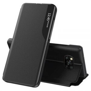 Husa pentru Xiaomi Poco X3 Pro / X3 NFC / X3, Techsuit, eFold, Neagra