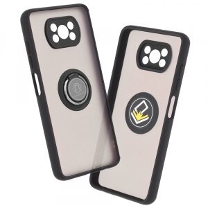 Husa pentru Xiaomi Poco X3 Pro / X3 NFC / X3, Techsuit, Glinth, Neagra