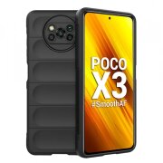 Husa pentru Xiaomi Poco X3 Pro / X3 NFC / X3, Techsuit, Magic Shield, Neagra