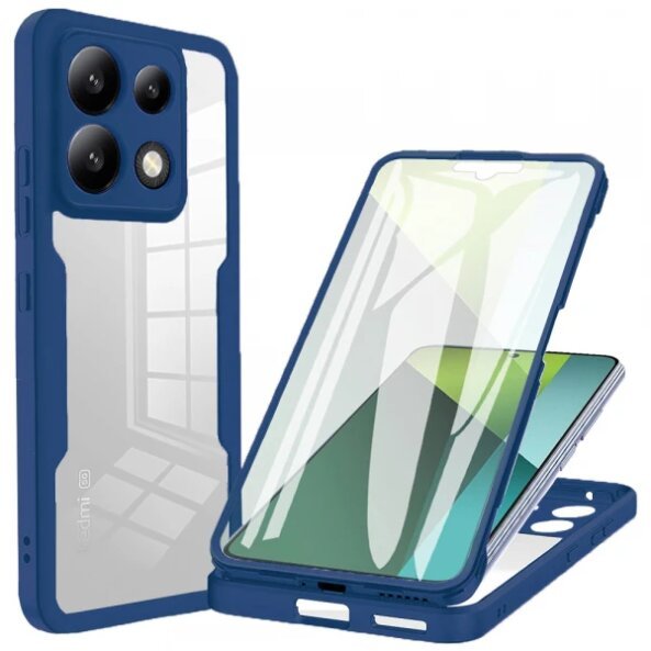 Husa pentru Xiaomi Poco X6 / Note 13 Pro 5G, Techsuit, ColorVerse 360, Albastra