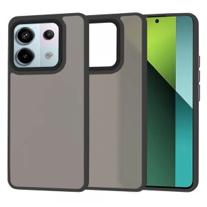 Husa pentru Xiaomi Poco X6 / Note 13 Pro 5G, Techsuit, HaloFrost, Neagra