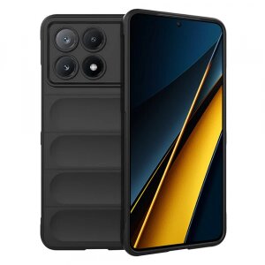 Husa pentru Xiaomi Poco X6 Pro, Techsuit, Magic Shield, Neagra