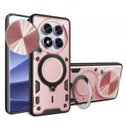 Husa pentru Xiaomi Poco X7 / Note 14 Pro 5G, Techsuit, CamGuard Pro, Roz Aurie