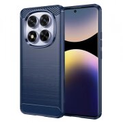 Husa pentru Xiaomi Poco X7 / Note 14 Pro 5G, Techsuit, Carbon, Albastra