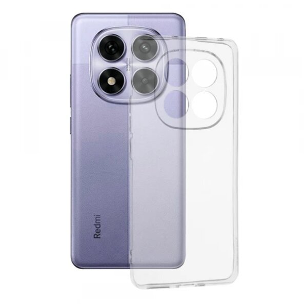 Husa pentru Xiaomi Poco X7 / Note 14 Pro 5G, Techsuit, Clear, Transparenta