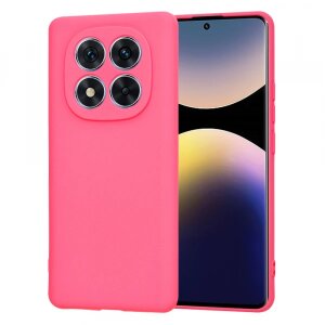 Husa pentru Xiaomi Poco X7 / Note 14 Pro 5G, Techsuit, SoftFlex, Roz Inchis